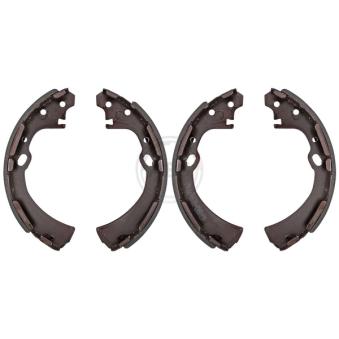 Jeu de mâchoires de frein A.B.S. 8848 pour VOLKSWAGEN POLO 2.5 dCi - 133cv