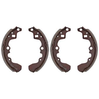 Jeu de mâchoires de frein A.B.S. 8879 pour SUZUKI SWIFT 1.3 - 73cv