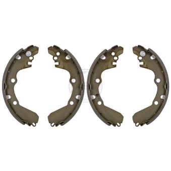 Jeu de mâchoires de frein A.B.S. 8904 pour HYUNDAI SANTAMO 2.0 - 105cv