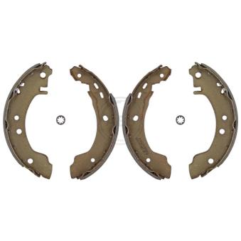 Jeu de mâchoires de frein A.B.S. 8912 pour NISSAN PRIMERA 2.0 i - 125cv