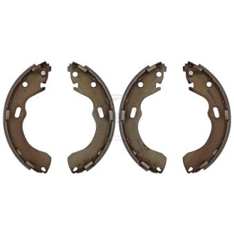 Jeu de mâchoires de frein A.B.S. 9037 pour MAZDA 626 1.9 - 90cv