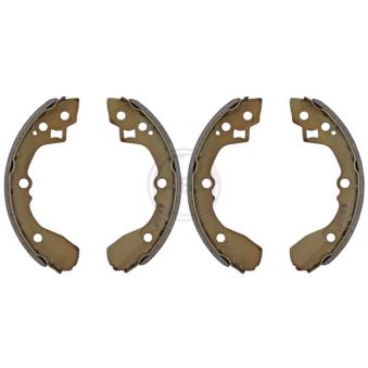 Jeu de mâchoires de frein A.B.S. 9080 pour CADILLAC DEVILLE 2.0 - 110cv Jeu de mâchoires de frein A.B.S. 9080 pour CADILLAC DEVILLE 2.0 - 110cv