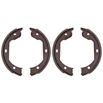 Jeu de mâchoires de frein, frein de stationnement A.B.S. 9109 pour BMW Série 5 520 i - 163cv