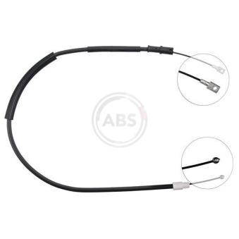 Tirette à câble, frein de stationnement A.B.S. [K10008]