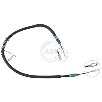 Tirette à câble, frein de stationnement A.B.S. K10092