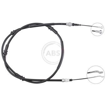 Tirette à câble, frein de stationnement A.B.S. K10109 pour VOLKSWAGEN MULTIVAN 2.0 TDI 4motion - 180cv