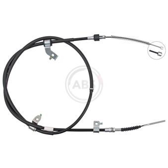 Tirette à câble, frein de stationnement A.B.S. K10172 pour MITSUBISHI L 2.5 DiD - 136cv