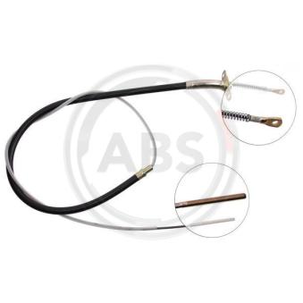 Tirette à câble, frein de stationnement A.B.S. OEM 34411120189