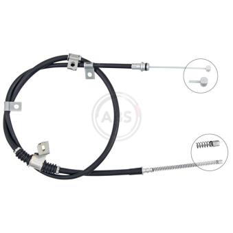 Tirette à câble, frein de stationnement A.B.S. K10219 pour MITSUBISHI PAJERO 3.5 - 203cv