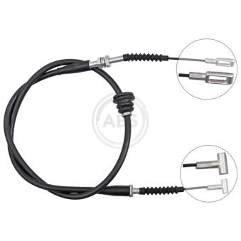 Tirette à câble, frein de stationnement A.B.S. OEM 5801638729