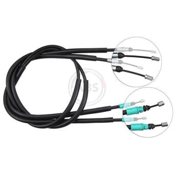 Tirette à câble, frein de stationnement A.B.S. K10355 pour RENAULT ESPACE 2.0 16V - 140cv