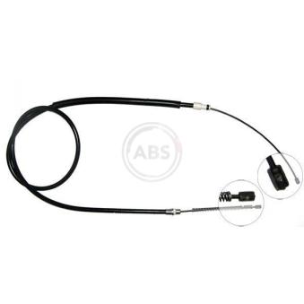 Tirette à câble, frein de stationnement A.B.S. [K10406]