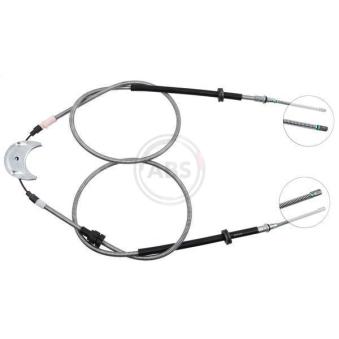 Tirette à câble, frein de stationnement A.B.S. [K10665]