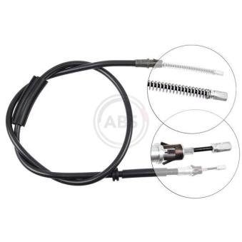 Tirette à câble, frein de stationnement A.B.S. K10735 pour FORD MONDEO 1.8 TD - 90cv