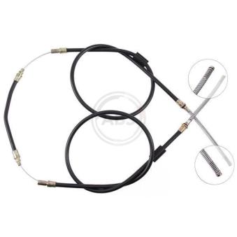 Tirette à câble, frein de stationnement A.B.S. K10855 pour FORD TRANSIT 2.5 D - 68cv