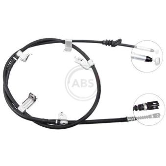 Tirette à câble, frein de stationnement A.B.S. [K10867]