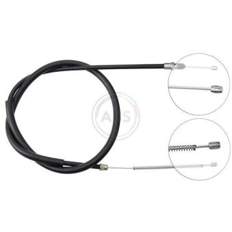 Tirette à câble, frein de stationnement A.B.S. K10976 pour SUZUKI ALTO 1.8 - 110cv