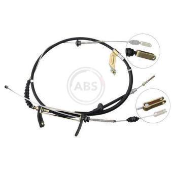 Tirette à câble, frein de stationnement A.B.S. K11115 pour BMW Série 3 1.3 - 60cv