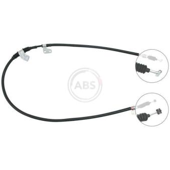 Tirette à câble, frein de stationnement A.B.S. K11187