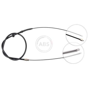 Tirette à câble, frein de stationnement A.B.S. K11196 pour VOLKSWAGEN PHAETON 2.5 DT - 94cv