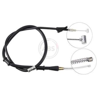 Tirette à câble, frein de stationnement A.B.S. K11326 pour SUZUKI SWIFT 1.6 4WD - 95cv