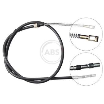 Tirette à câble, frein de stationnement A.B.S. K11506 pour VOLKSWAGEN LT 2.4 TD - 102cv