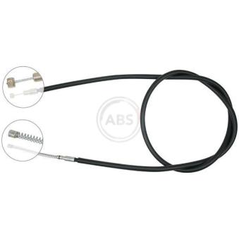 Tirette à câble, frein de stationnement A.B.S. K11537 pour MITSUBISHI SPACE 1.8 TD - 75cv