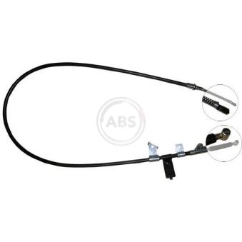 Tirette à câble, frein de stationnement A.B.S. [K11747]