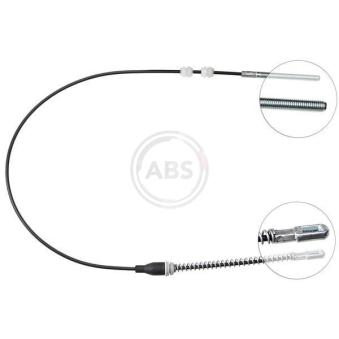 Tirette à câble, frein de stationnement A.B.S. [K12027]