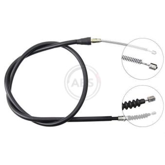 Tirette à câble, frein de stationnement A.B.S. K12038 pour OPEL CAMPO 2.3 4x4 - 94cv