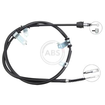 Tirette à câble, frein de stationnement A.B.S. K12094 pour HYUNDAI SANTA FÉ 2.0 CRDi 4x4 - 150cv