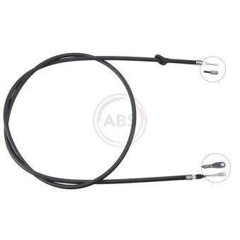 Tirette à câble, frein de stationnement A.B.S. K12231 pour MERCEDES-BENZ CLK 230 Kompressor - 197cv