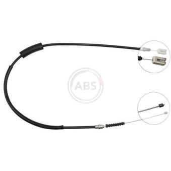 Tirette à câble, frein de stationnement A.B.S. K12397 pour RENAULT ESPACE 2.2 - 108cv