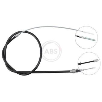 Tirette à câble, frein de stationnement A.B.S. K12516 pour SEAT CORDOBA 1.9 TDI - 110cv