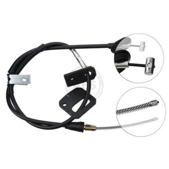 Tirette à câble, frein de stationnement A.B.S. K12617 pour SUZUKI VITARA 1.6 16V - 97cv