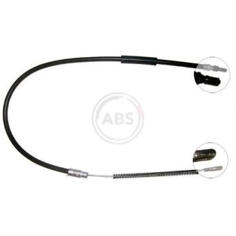 Tirette à câble, frein de stationnement A.B.S. K13057 pour VOLKSWAGEN LT 2.4 TD - 95cv