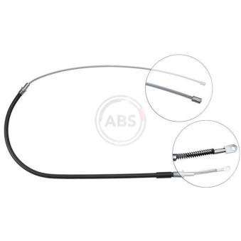Tirette à câble, frein de stationnement A.B.S. K13168 pour BMW Série 7 730 d - 184cv