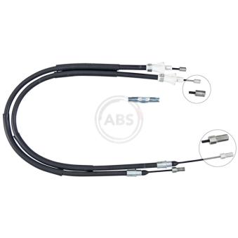 Tirette à câble, frein de stationnement A.B.S. [K13196]