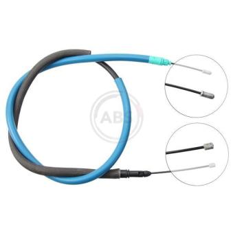 Tirette à câble, frein de stationnement A.B.S. K13216 pour BMW Série 5 2.0 HDI - 163cv