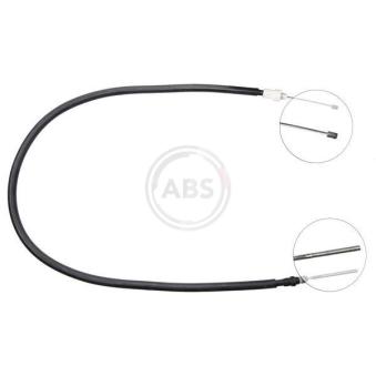 Tirette à câble, frein de stationnement A.B.S. K13267 pour PEUGEOT 806 2.0 - 147cv