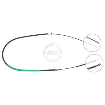 Tirette à câble, frein de stationnement A.B.S. [K13326]