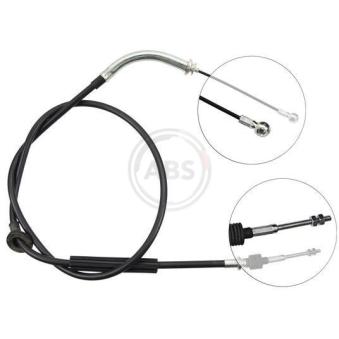 Tirette à câble, frein de stationnement A.B.S. K13351 pour KIA CARNIVAL 2.9 TD - 126cv