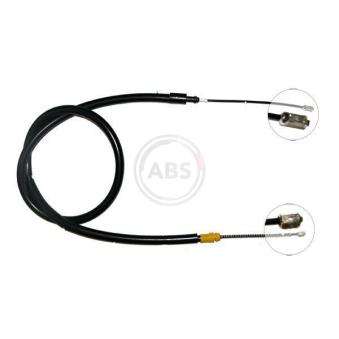 Tirette à câble, frein de stationnement A.B.S. [K13368]
