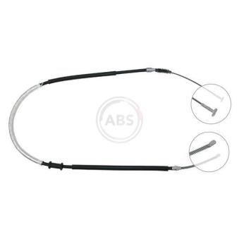 Tirette à câble, frein de stationnement A.B.S. [K13547]