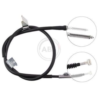 Tirette à câble, frein de stationnement A.B.S. K13697 pour FORD MAVERICK 2.7 TD - 125cv