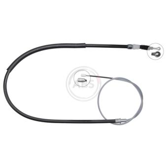 Tirette à câble, frein de stationnement A.B.S. K13879 pour CITROEN XM 2.0 TDI - 110cv