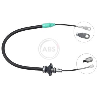 Tirette à câble, frein de stationnement A.B.S. K13905 pour OPEL INSIGNIA 2.0 CDTI - 114cv