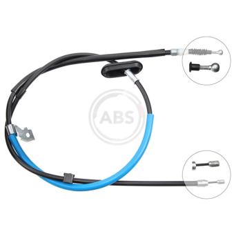Tirette à câble, frein de stationnement A.B.S. K13910 pour MINI MINI 2.0 CDTi - 110cv