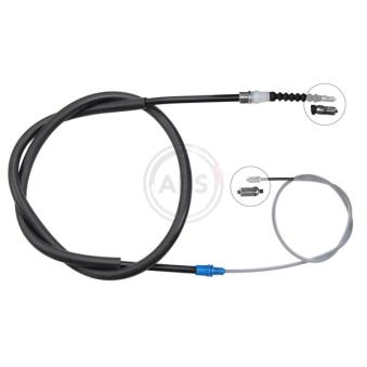 Tirette à câble, frein de stationnement A.B.S. [K13950]