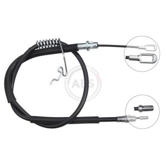 Tirette à câble, frein de stationnement A.B.S. K13960 pour TOYOTA COROLLA 2.2 TDCi - 110cv